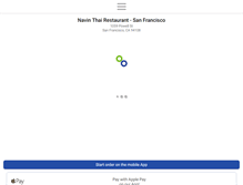 Tablet Screenshot of navinthaisf.com